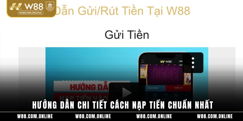 Hướng dẫn chi tiết cách nạp tiền chuẩn nhất