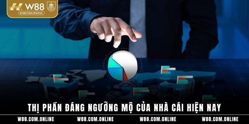 Thị phần đáng ngưỡng mộ của nhà cái hiện nay