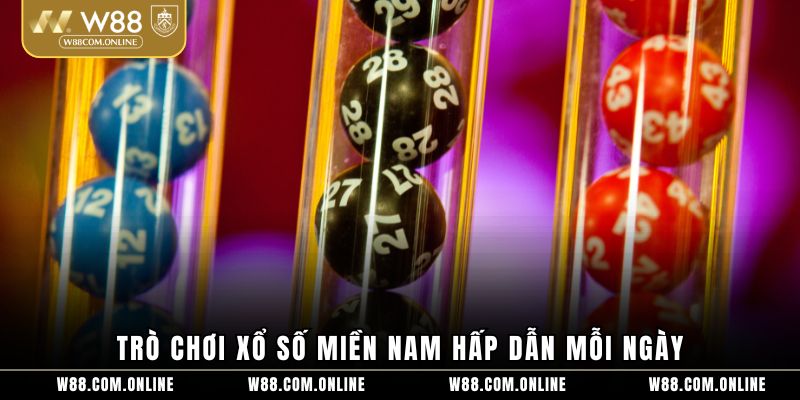 Trò chơi xổ số miền Nam hấp dẫn mỗi ngày